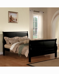 Louis Philippe III Queen Bed