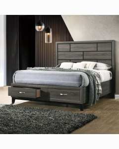 Valdemar EK Bed W/Storage