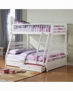 Jason Twin/Full Bunk Bed W/Storage