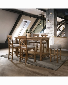 Martha II Counter Height Chair (Set-2)