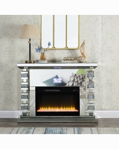Noralie Fireplace W/Bluetooth