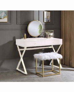 Adao Vanity Mirror & Stool