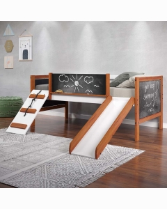 Aurea Twin Loft Bed W/Slide