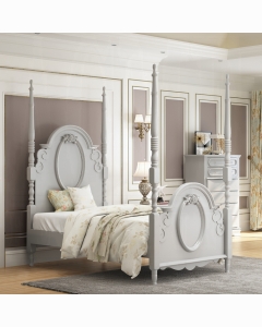 Flora Full Bed W/Poster