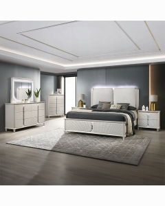 Laveda Queen Bed w/LED