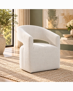 Libni Arm Chair w/Casters