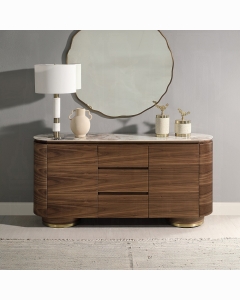 Willene Server W/Ceramic Top