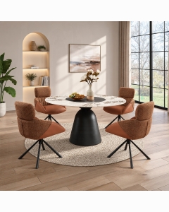 Eamon Arm Chair W/Swivel (Set-2)