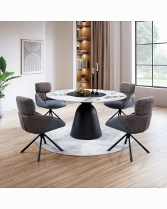 Eamon Arm Chair W/Swivel (Set-2)
