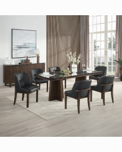 Estella Dining Table w/Marble Top