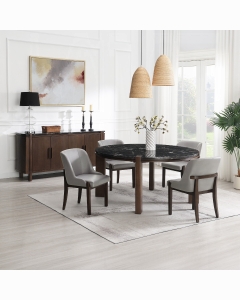 Estella Server w/Marble Top