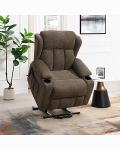 Lusio Power Motion Recliner w/Lift & Cup Holder