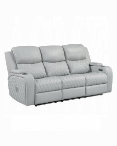 Elonzo Power Motion Sofa w/LED, Power Headrest & Speaker