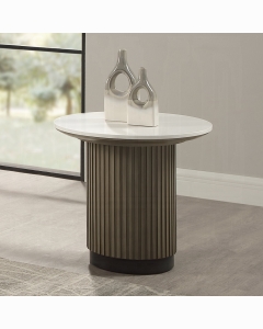Clayten End Table w/Engineered Top