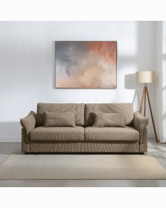 Turpin Sofa w/Sleeper, 2 Pillows & Storage 