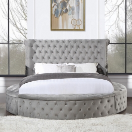 Gaiva Queen Bed W/Storage