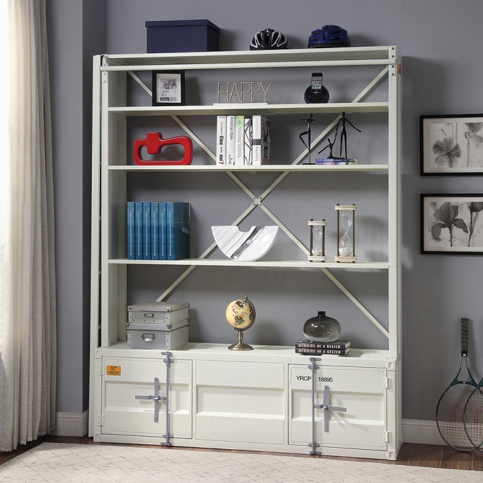 Cargo Bookcase W/Ladder