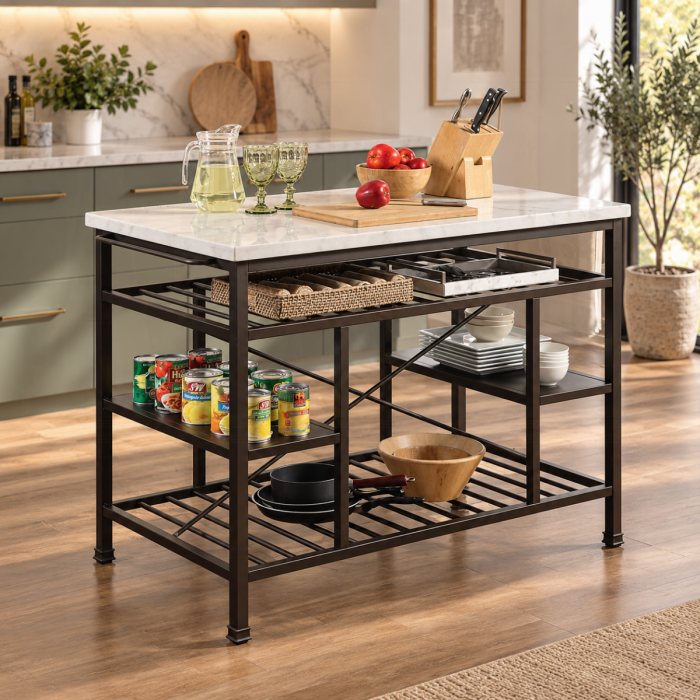 Lanzo Kitchen Island