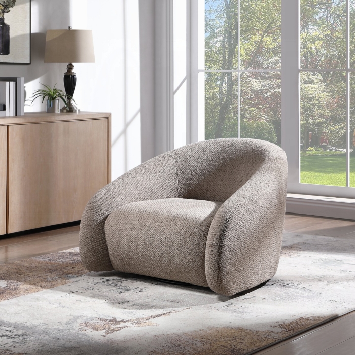 Zoey Accent Chair w/Swivel 