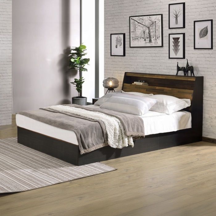 Eos Queen Bed W/Storage