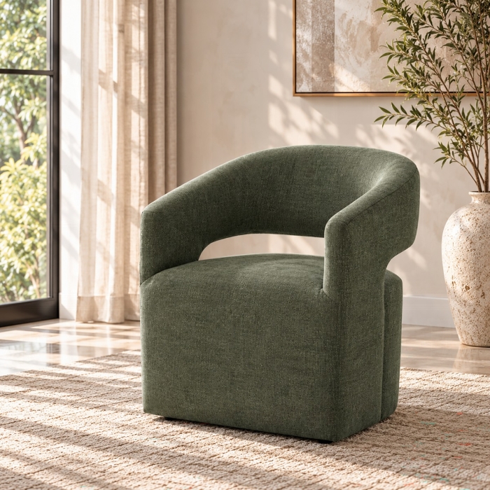Libni Arm Chair w/Casters