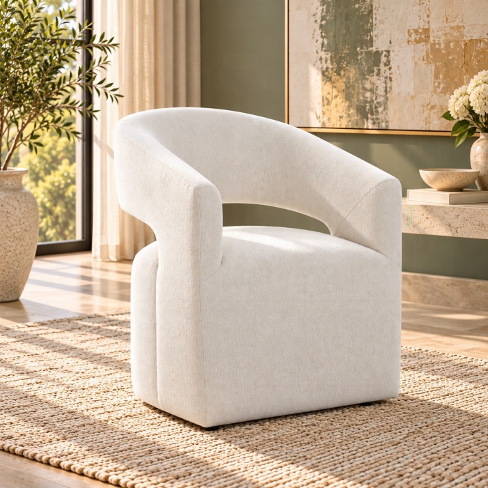 Libni Arm Chair w/Casters
