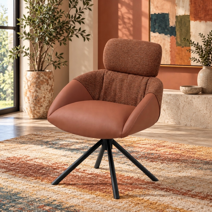 Eamon Arm Chair W/Swivel (Set-2)