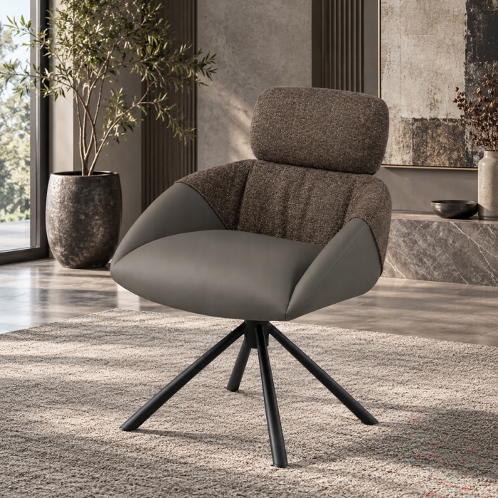 Eamon Arm Chair W/Swivel (Set-2)