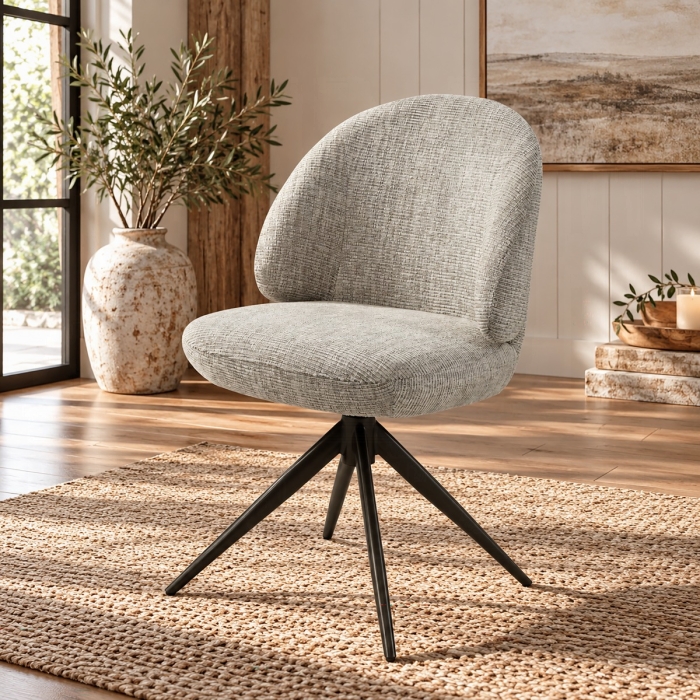 Corwin Side Chair W/Swivel (Set-2)