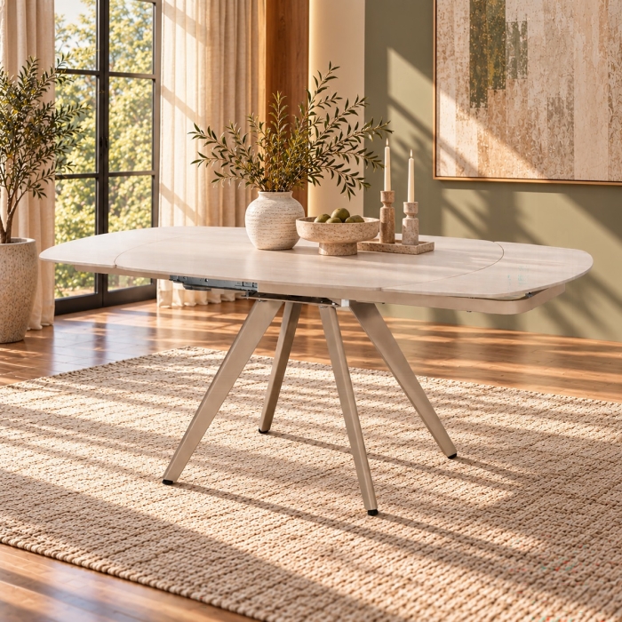 Bexley Dining Table w/Ceramic Top