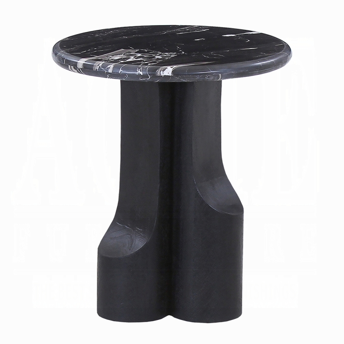 Kinton End Table w/Natural Marble Top