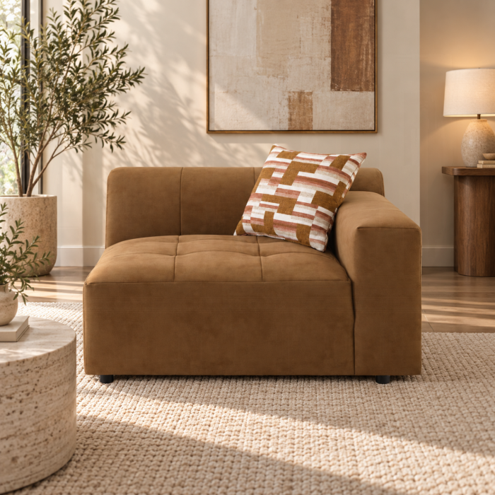 Zoey Modular - RF Arm Chair w/Pillow